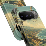 Vintage Olds 442 Convertible Coastal Drive phone case