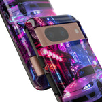 Silvia S15 Neon City JDM Car Phone Case | Tough Cover