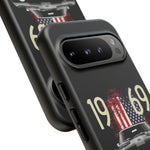 1969 Camaro SS American Flag Tough Phone Case Cover Gift Art