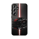 Camaro ZL1 Phone Case, Black Red Racing Stripe Studio Cover, Gift