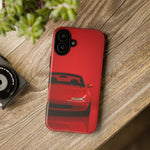 Red Miata Phone Case, NA MX5 90s JDM Roadster Tough Cover