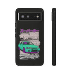 R32 Skyline GT-R Manga Style JDM Tough Phone Case Cover Gift
