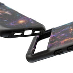 Cosmic Wolf Phone Case, Galaxy Nebula Portrait Tough Cover, Gift