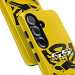 2010 Camaro SS Yellow Muscle Car Tough Phone Case Cover Gift