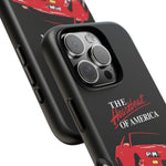 1991 Camaro Heartbeat Red Muscle Car Tough Phone Case Cover