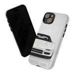 White NSX Phone Case, Retro 90s JDM Supercar Cover, Gift for Car Lovers