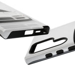White NSX Phone Case, Retro 90s JDM Supercar Cover, Gift for Car Lovers