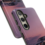 Sunset Skyline GT-R R32 phone case | car reflection, purple dusk