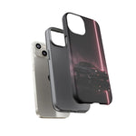 FC RX-7 Pink Neon Fog Column Tough Case