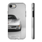 Silver C5 Sports Car Front View phone case | Tough Cover for Corvette Owners
