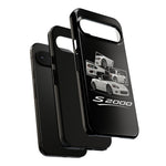 White S2000 Roadster Collage JDM Tough Phone Case Cover Gift