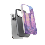 Roman Ruins Pastel Sky Vaporwave Art Tough Phone Case