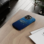 Yellowfin Tuna Phone Case, Deep Blue Water Tough Cover, Gift