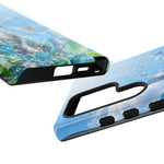 Copy of Silver Butterflies Tough Case | Blue Sky Water Droplets Phone Cover