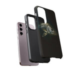 Snook Fishing Phone Case, Saltwater Portrait Black Cover, Gift