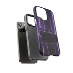 Matte Gray MK4 Supra Violet Neon Pillars Case