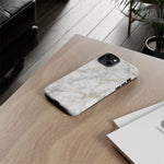 White Marble Pattern Phone Case | Tough Cover