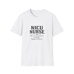 NICU Nurse The Tiniest Patients Need The Biggest Hearts T-Shirt Nursing Gift