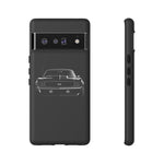 1969 Camaro Black Restomod Front Tough Phone Case Cover Gift