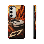 Arctic White C7 Canyon Carver Tough Phone Case