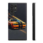 Challenger Widebody Orange Muscle Art Tough Phone Case
