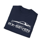 1986 RX-7 FC Classic JDM Rotary Sports Car Name Badge Classic Car T-Shirt Fan Gift