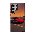 Red C4 ZR-1 King of the Hill Art Tough Phone Case