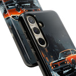 1966 GTO Orange Rainy City Tough Phone Case Cover Gift Art