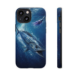 Wahoo Fish Phone Case Offshore Fishing Tough Cover Gift Art