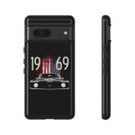 1969 Camaro SS American Flag Tough Phone Case Cover Gift Art
