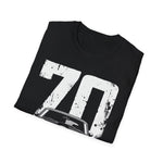1970 Boss 302 Distressed 70 Classic Car T-Shirt Vintage Fan Gift