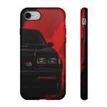GNX Black Ember Red Tough Phone Case