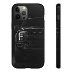 Black F150 Raptor Truck Studio Front Tough Phone Case