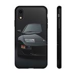Black 300ZX Studio Front Tough Phone Case for JDM Enthusiasts