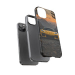 C8 Z06 Corvette Phone Case, Yellow Mountain Dusk Cover, Gift