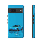 RX-7 Cyan Studio Phone Case Studio Color Match Car Art