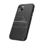 Black Charger RT Phone Case, 68 Classic Muscle Car Cover, Mens Gift