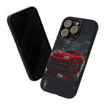 Charger Hellcat Widebody Red Rain Art Phone Case
