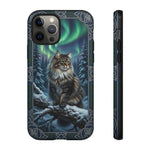 Norwegian Forest Cat Nordic Art Tough Phone Case