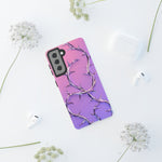 Chrome Thorn Vine Phone Case Vaporwave Tough Cover