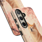 Akita Cherry Blossom Phone Case Sakura Dog Lover Gift