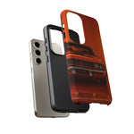 Orange Cuda Phone Case, 71 Classic Muscle Car Tough Cover