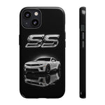 White SS Camaro reflection phone case | Car muscle car phone case