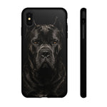 Cane Corso Powerful Dark Portrait Art Tough Phone Case
