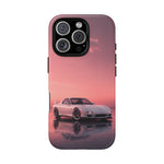 White FD RX-7 Blush Pink Sky Tough Case