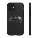 1969 Camaro Black Restomod Front Tough Phone Case Cover Gift