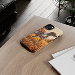 German Shorthaired Pointer Pointing Art Tough Phone Case