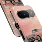 1957 Chevy Bel Air Blush Cream Tough Phone Case for Classic Car Fans