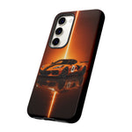 Z06 C8 Phone Case, Orange Racing Livery Studio Cover