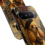 Poodle in Beret Phone Case | Vintage Paris Café Illustration